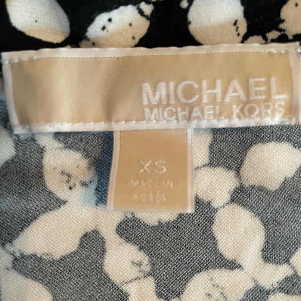 Michael Kors black and white long sleeve size XS dress - Picture 12 of 13